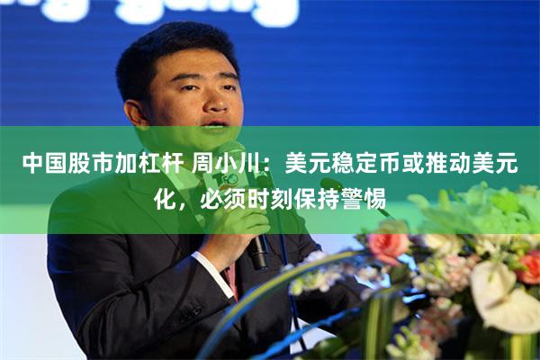 中国股市加杠杆 周小川：美元稳定币或推动美元化，必须时刻保持警惕