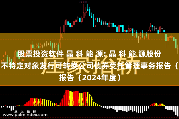 股票投资软件 晶 科 能 源: 晶 科 能 源股份有限公司向不特定对象发行可转换公司债券受托管理事务报告（2024年度）